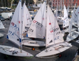 circolo canottieri napoli campionato zonale laser