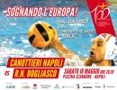 Pallanuoto. Finale quinto posto Gara 2. Alla Scandone sabato sera (ore 20,30) la Canottieri si gioca la qualificazione all'Euro Cup con la Rari Nantes Bogliasco 