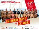 Pallanuoto. Quarta giornata di campionato. La Canottieri in trasferta a Trieste. 