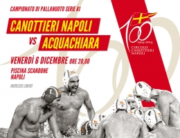  Pallanuoto. Nona giornata di A/1. E' ancora derby. Questa volta con l'Acquachiara.  