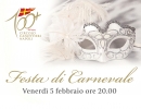 Festa di Carnevale venerdì 5 febbraio ore 20,00