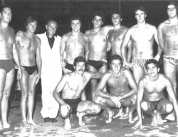 Circolo Canottieri Napoli Campioni d'Italia 1973