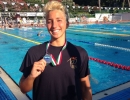 NUOTO - CAMPIONATI ITALIANI ASSOLUTI ESTIVI - AMBRA ESPOSITO D'ARGENTO!