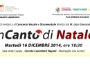 Concerto InCanto di Natale - martedì 16 dicembre ore 18,30