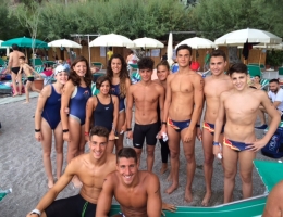 Squadra nuoto di fondo Circolo Canottieri Napoli