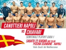 PALLANUOTO - C.C. Napoli - Chiavari semifinale play off gara 1 sabato 22 giugno ore 20.00