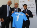 Omaggio del Calcio Napoli e dell'USSI al Circolo Canottieri per il suo Centenario.